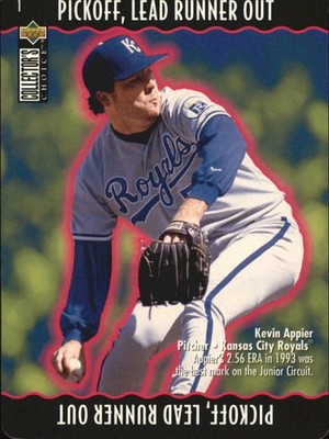 1996 Upper Deck Collector's Choice Baseball ''You Make the Play'' Insert Cards