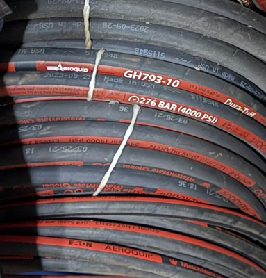 #ad #ad EATON AEROQUIP Hydraulic Hose 4000 psi 10 ft GH793 10 Dura Tuff $145.00