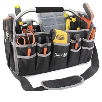 Anyyion 17-Inch Tool Bag Tool Tote Electrical and Maintenance Tool Carrier New