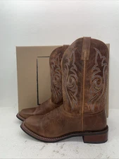 New Men’s Brown Smoky Mountain Cowboy Boots. 4074 10.5 10 1/2 E E. 8-37