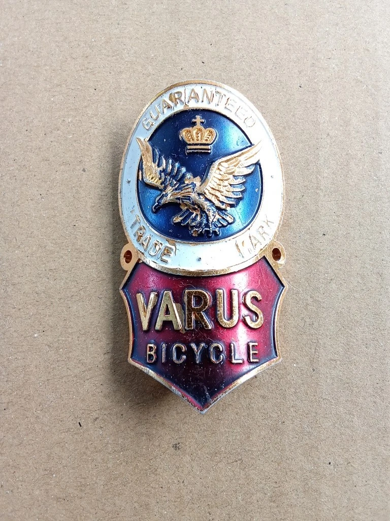 Plaque de Velo Cycles H.SALAMAGNE à Nimes - Old Bike Head Badge - No