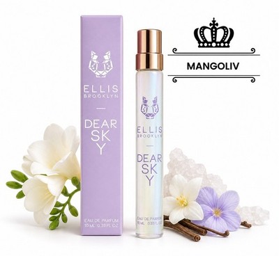 Ellis Brooklyn DEAR SKY Eau de Parfum Travel Spray Fresh Floral Scent 10 ml BNIB