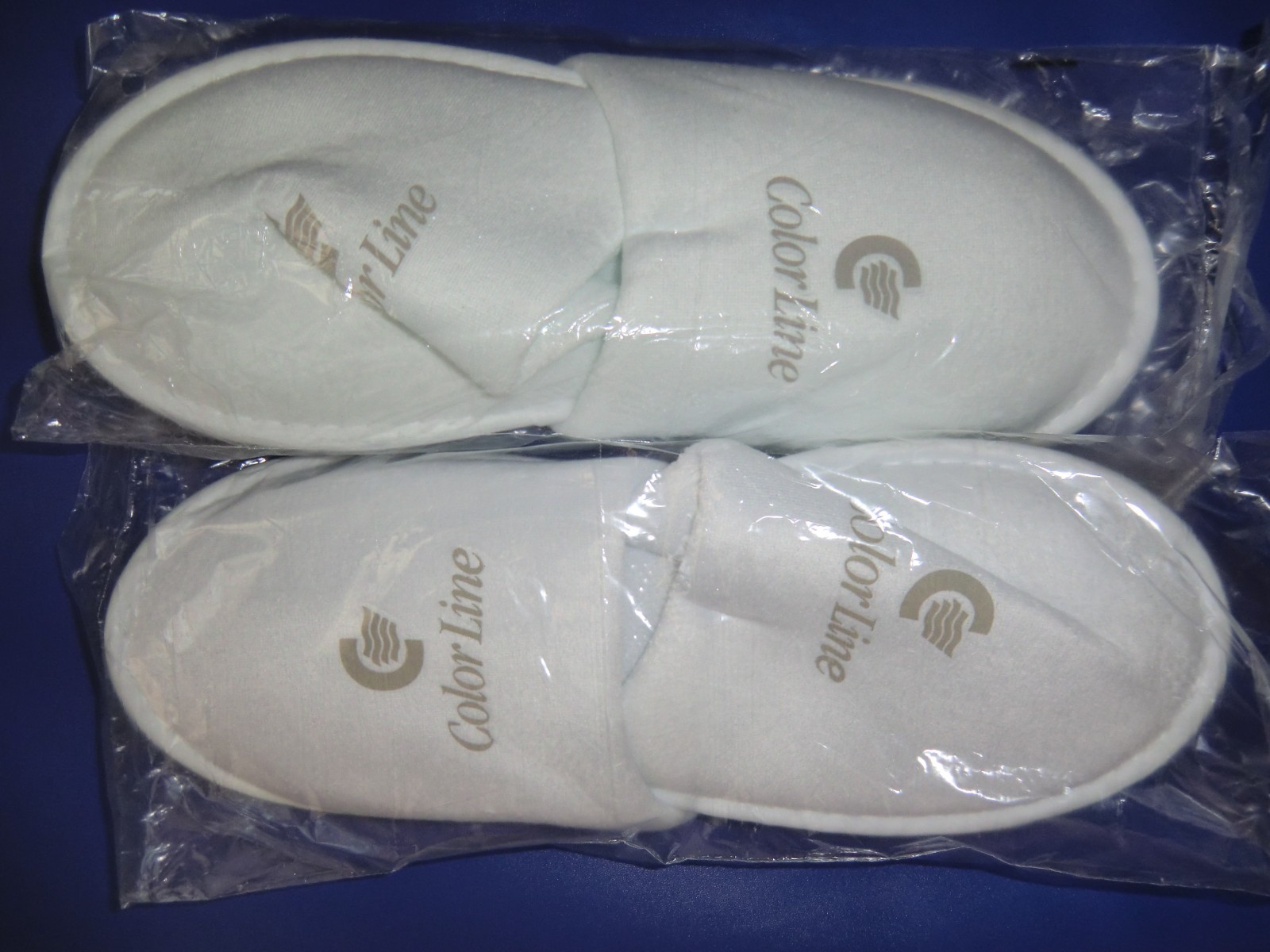 Zwei Color Line Cruise Hausschuhe, Slippers, Spa, Latschen, Weiß, Neu, One Size