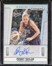 2025 Panini WNBA Prizm PENNY TAYLOR Auto Throwback Silver Parallel Mercury FO1