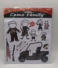 Realtree Camo Family Decals Peel Stick Camouflage Stickers Graphics 28 Decals