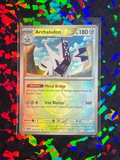 archaludon pokemon card value Amazon.com: Pokemon - Archaludon 107/142 main image 1