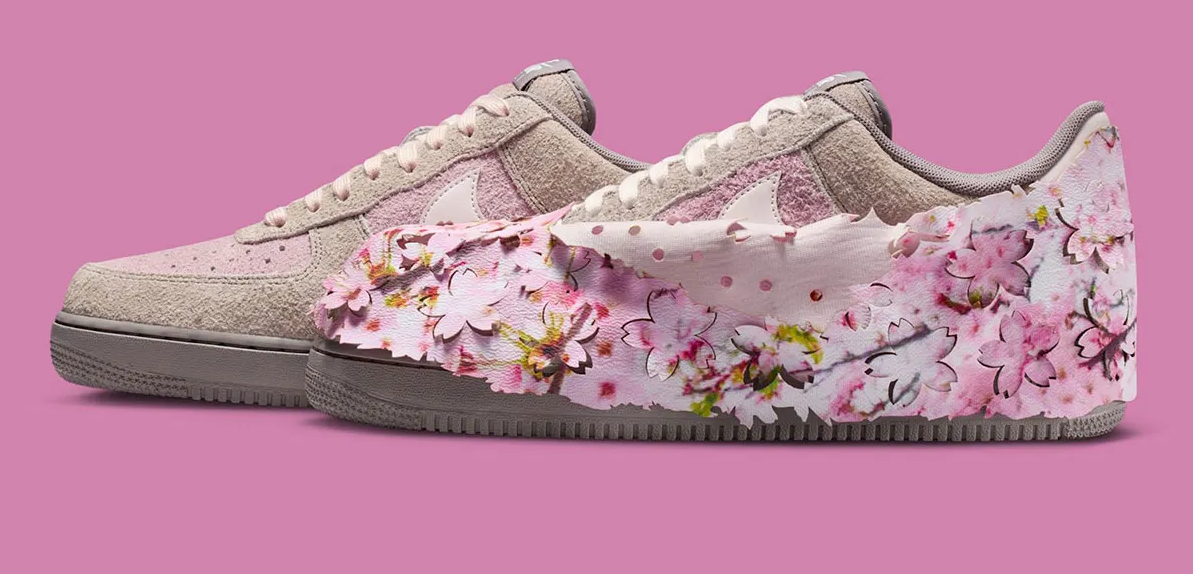 NEW Nike Air Force 1 Low PRM Cherry Blossoms Flowers IQ3472-298