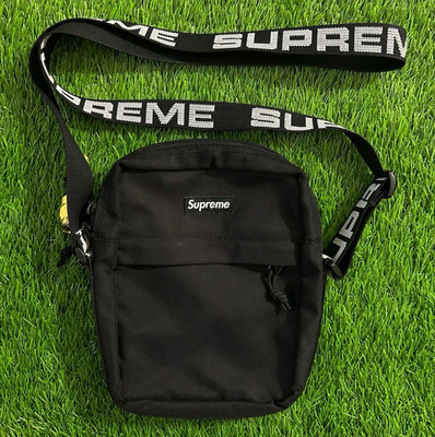 Supreme Black Crossbody Bag (SS18)