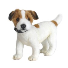 31cm Hansa Jack Russell Terrier Plush Soft Cuddly Realistic Stuffed Animal Toy