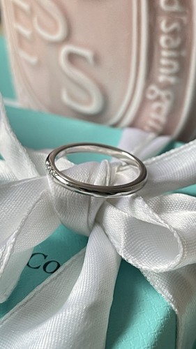 Tiffany & Co. Forever Diamond Ring in Platinum with Diamonds size 5 $1600 - Picture 24 of 24