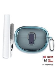 Case Cover for Bose Ultra Open Earbuds,Clear Soft TPU Protective CLEAR BLUE
