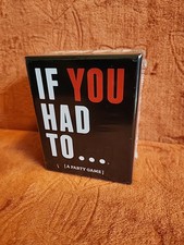 If You Had To A Party Game 17 Card Game. New/sealed