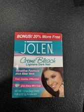 Jolen Cr me Bleach Lightens Dark Hair.