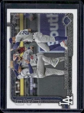 2025 Topps #255 Dodgers Swagger: Winning With Style Again Canvas #/50