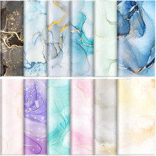24 Pcs Marble Eyeglasses Cleaning Cloths Microfiber Lens Cleaning Cloths