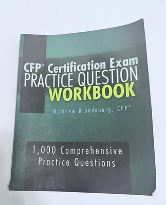 CFP Certification Exam Practice Question Workbook: 1,000 Comprehensive Practice