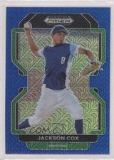 2022 Panini Prizm Draft Picks Blue Mojo Prizm Jackson Cox #PDP50 1u4