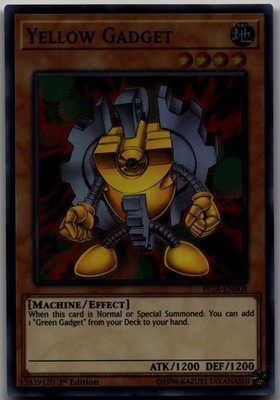 Yellow Gadget Super Rare Fists of the Gadgets FIGA-EN008 LP