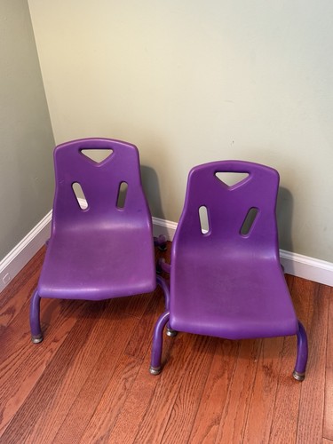 Jonti-Craft Berries Toddler Child Chair Set Of 2 Purple Sturdy 