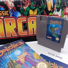 Jeu NES Solstice - Complet Et En Très Bon état - La Quête Du Spectre De Demnos