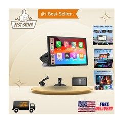 Upgrade Your Drive: 9-Inch Wireless CarPlay Android Auto Touchscreen Display