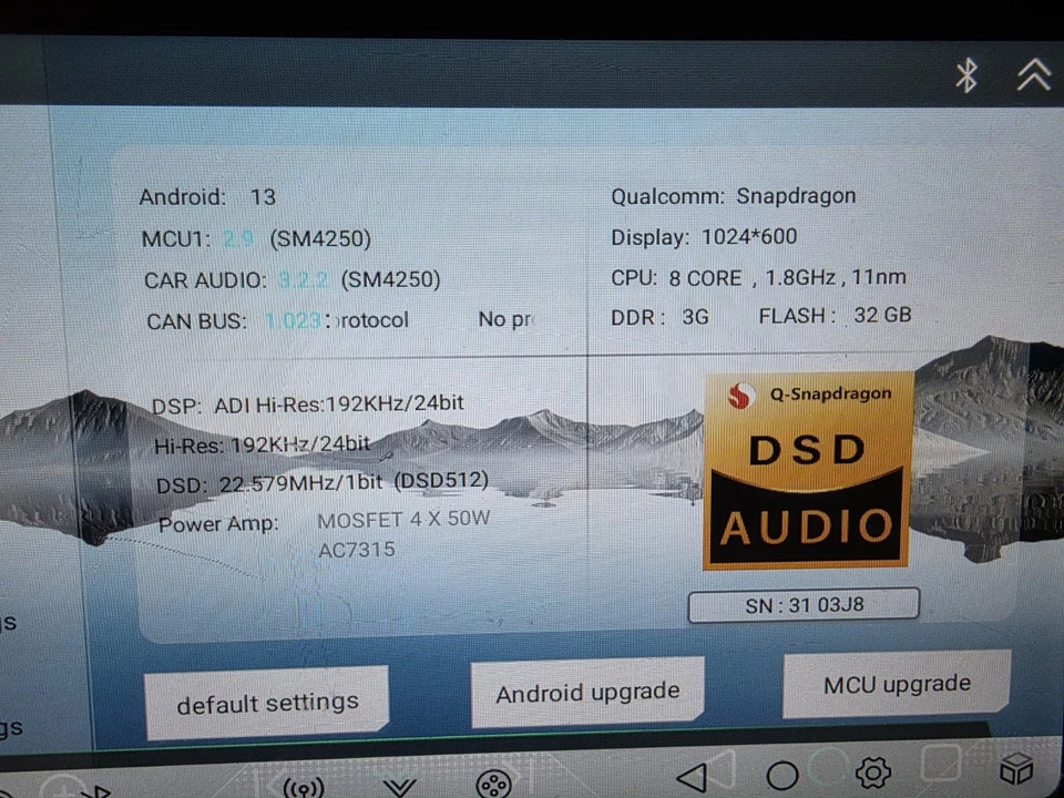 NUEVO X3 Android Auto CarPlay Doble 2 Din 7" QLED Coche GPS Radio Estéreo DSP Cámara Foto 4 de 4