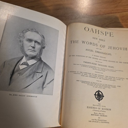 OAHSPE A New Bible in the Words of Jehovih and His Angel Embassadors 1951 - Picture 5 of 8