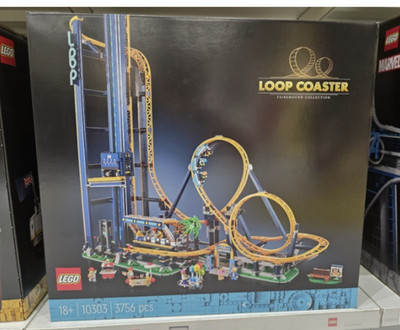 Lego 10303 loop coaster expert amusement park new sealed retired building set