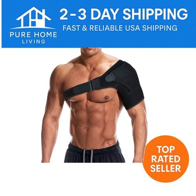 Effective Adjustable Shoulder Support with Pressure Pad - Pain Relief Solution