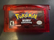 Pokémon: Ruby Version (GBA), Loose, Authentic, Dry Battery, Tested