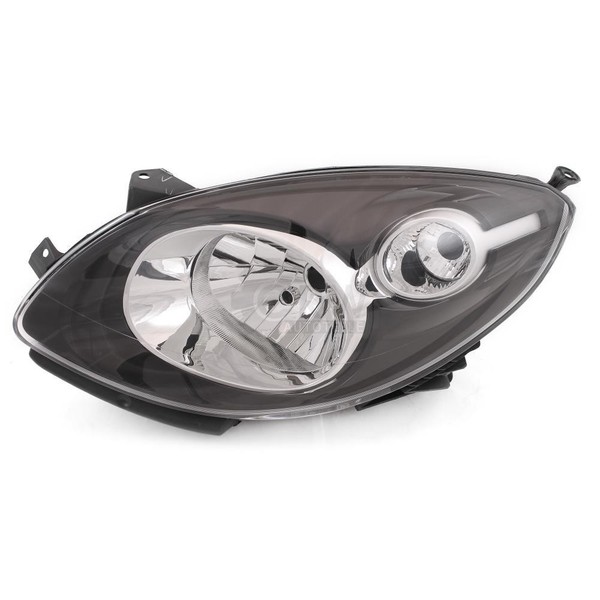 Halogen Scheinwerfer Frontscheinwerfer Links H4 Schwarz FüR Renault Twingo II-image