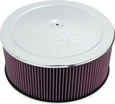 Kn 14 X 6 Low Profile Air Cleaner With 1-14 Drop And 5-34 Total Height