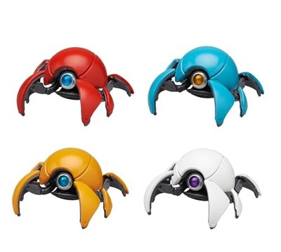 ショボンだま NEW]Kanitama Full Set of 4 Capsule Toy Gashapon Kitan Club Crab