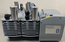 🔬 2022 VACUUBRAND ME 8 NT Diaphragm Vacuum Pump - Oil-Free, 4-Head Lab, 120V