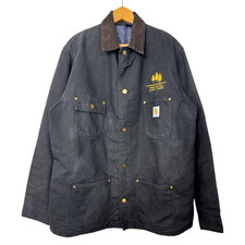 Vintage Carhartt Duck Canvas Chore Jacket Blanket Lined 2XL 3XL Gorpcore Utility