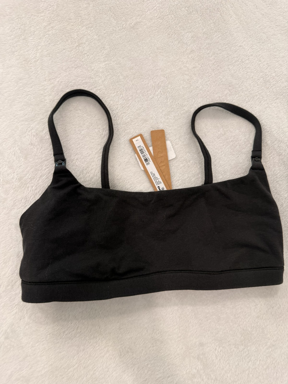 NWT-Skims Cotton Jersey Maternity Nursing Scoop Bralette SP-SCP-7986W