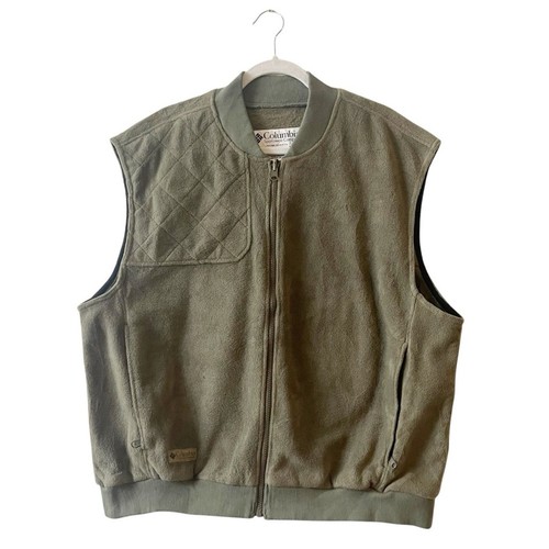 Columbia Green Fleece Vest