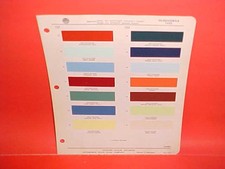 1955 Oldsmobile Super Holiday 88 Coupe 98 Starfire Convertible Paint Chips Ditz