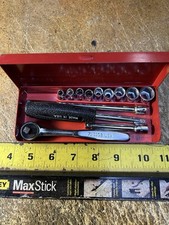 Vintage Easco 14 Drive 14 Pc. Standard Socket Set In New Condition