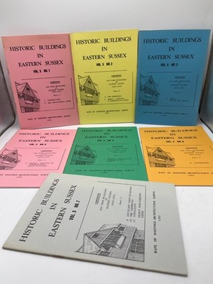 Historic Buildings Eastern Sussex Vol 3 Complete Set 7 Parts Architecture