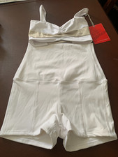 Tiger Friday White Shorts Angel Nude/White Crop Tops Girls Size L NWT