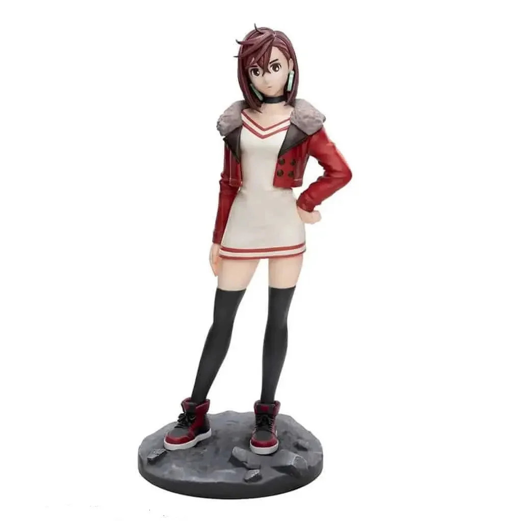 Figurine Momo Dandadan 18 cm pour décorer une étagère ou un bureau de geek