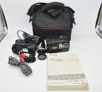 Sony Handycam HDR-XR160 Video Digital Camcorder 30x Zoom 160GB HDD - TESTED  
