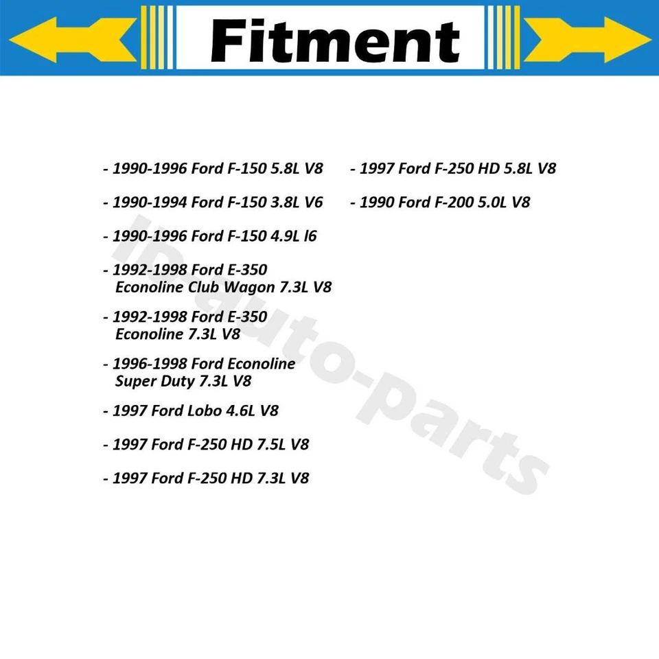 Восстановленный насос гидроусилителя руля для Ford E-350 Econoline 1992 1993 1994 1995 Cardone - Изображение 3 из 4