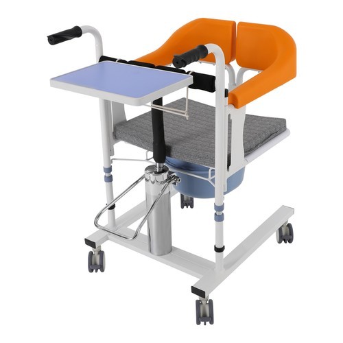 Hydraulic Patient Lift Wheelchair 220LB For Elderly Transfer Chair Nursing Chair