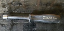 Snap-on Tools Nddm80 Black Hard Grip 8mm Metric Manual Nut Driver Usa