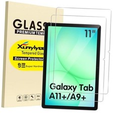 2-Pack, Screen 2 Pack Galaxy Tab A9 Plus/ A11 Plus 11 Inch Transparent