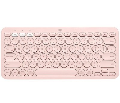 Logitech 920-009583 K380 Multi-Device Bluetooth  keyboard QWERTZ German Pink ~E~