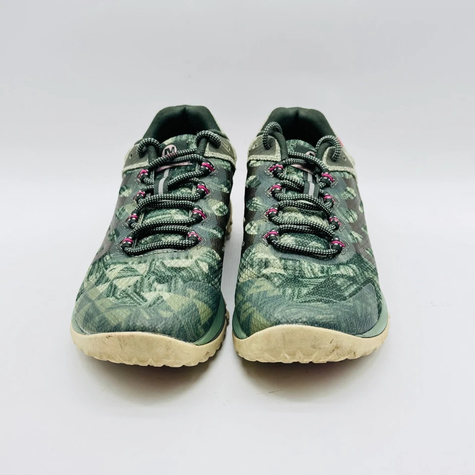 Merell Zapatos Mujer 7 Verde Antora 2 Trail Exterior Tenis Vibram Trainer Foto 3 de 4