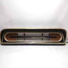 1967-1972 Ford Truck Instrument Cluster Bezel OEM# C9TF-10876-A Woodgrain USED